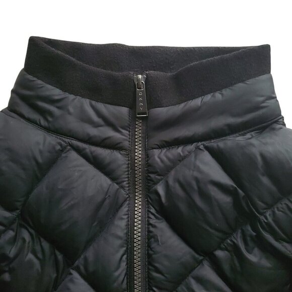 DKNY Down filled Black Puffer Jacket with Zipper Pockets Lightweight Size XL - Picture 7 of 15